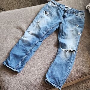 Zara Women Distressed Jean